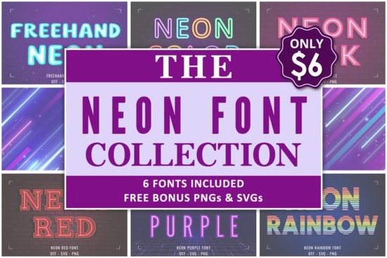 Neon Collection Font
